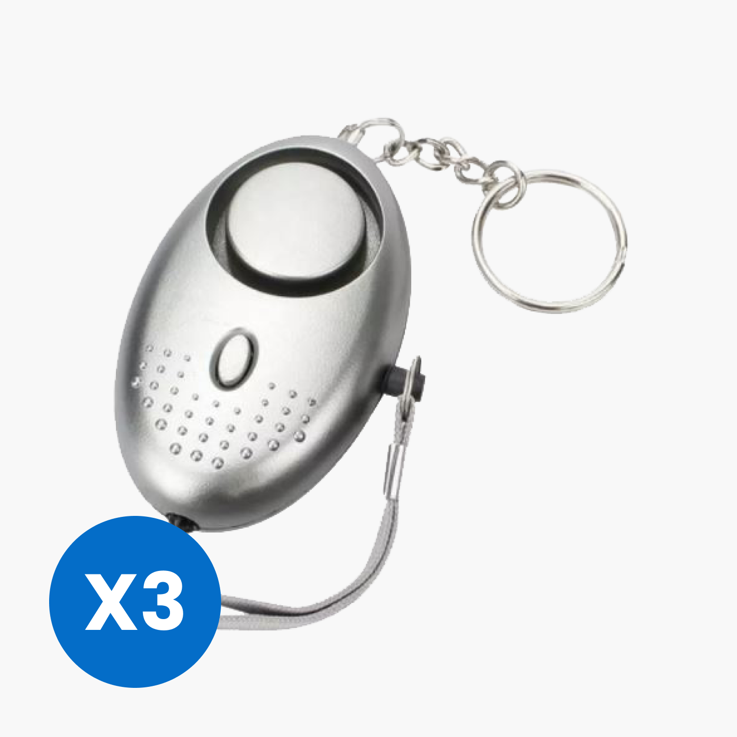 PERSONAL SAFETY KEYCHAIN ALARM _ 4 PIECES – V2
