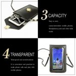 Mobile Purse Bag Mini Cover Touch Screen Touch Screen Case Black 2