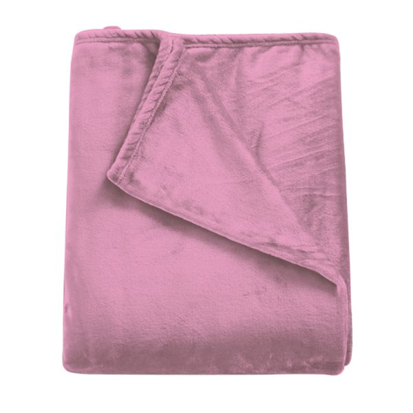 UltraSoft Faux Fur Throw Rug Pink Colour Cedrix Online