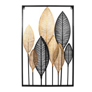 Large Metal Wall Art Hanging Leaf Tree Of Life Home Decor