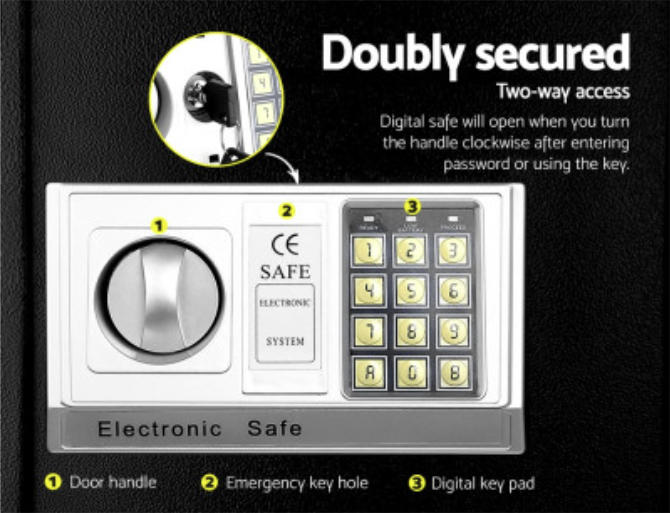 UL-TECH Electronic Digital Safe 4
