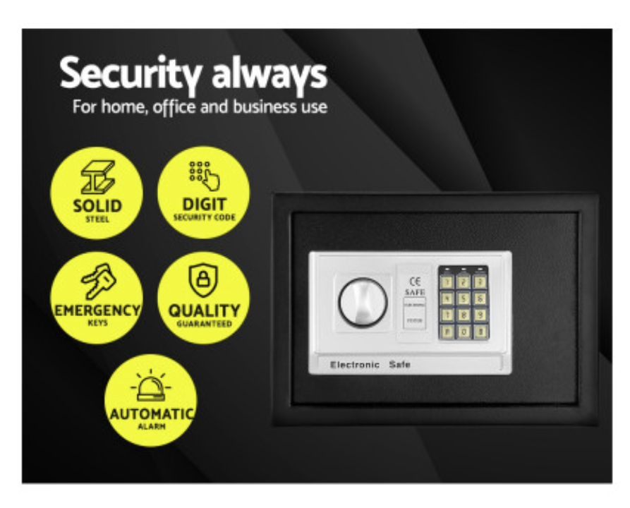 Electronic Digital Security Safe | 16L - Cedrix Online